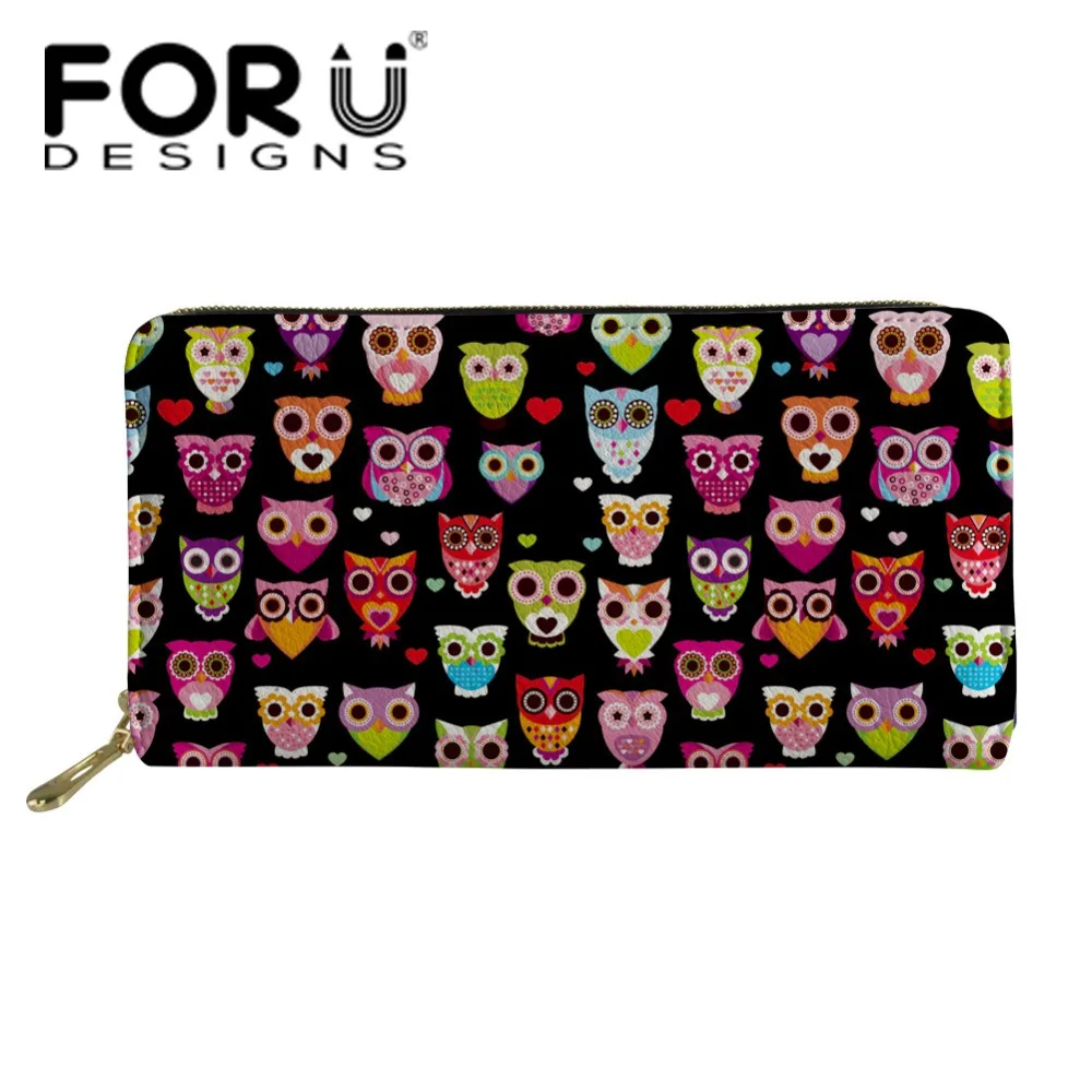 FORUDESIGNS Women Long Wallets Coin Purse Female Fashion Money Clutch Bags Ladies National Cute Cartoon Owls Printing Wallets
FORUDESIGNS Women Long Wallets Coin Purse Female Fashion Money Clutch Bags Ladies National Cute Cartoon Owls Printing Wallets