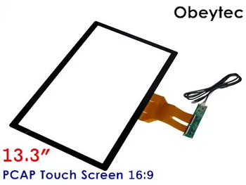 obeytec 13.3" Projected Capacitive Touch Screen Panel, PCAP, USB Port, 16:9, Driver free, 3MM Thickness
obeytec 13.3" Projected Capacitive Touch Screen Panel, PCAP, USB Port, 16:9, Driver free, 3MM Thickness
