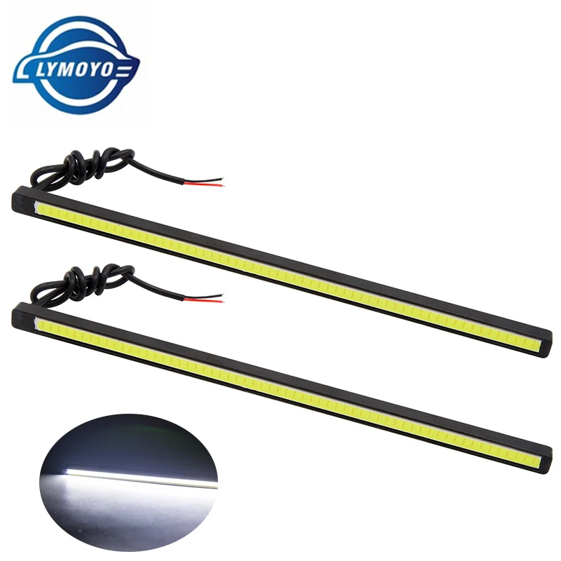 2pcs Universal LED COB DRL Auto Car Daytime Running Lights Lamp 20cm 18W Waterproof Ultra Slim LED DRL Strip Parking Fog Bar
2pcs Universal LED COB DRL Auto Car Daytime Running Lights Lamp 20cm 18W Waterproof Ultra Slim LED DRL Strip Parking Fog Bar