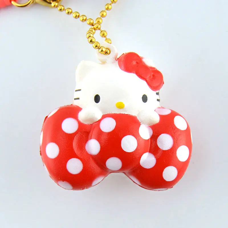 15PCS/Lot Mini Kawaii Licensed Hello Kitty Bowknot Squishy Soft Bread Scented Ballchain With Tag Toy Collectibles
15PCS/Lot Mini Kawaii Licensed Hello Kitty Bowknot Squishy Soft Bread Scented Ballchain With Tag Toy Collectibles