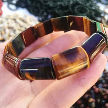 Natural tiger eye stone hand row tiger eye stone hand domineering bracelet crystal jewelry gift couple Red yellow blue
Natural tiger eye stone hand row tiger eye stone hand domineering bracelet crystal jewelry gift couple Red yellow blue