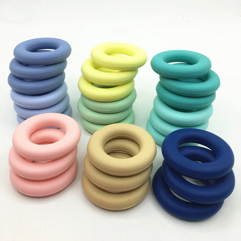 20pcs/lot Cute Donut Loose Silicone Beads For Silicone Necklace Teething Toys For Toddlers Organic Silicon Teething Beads Safe
20pcs/lot Cute Donut Loose Silicone Beads For Silicone Necklace Teething Toys For Toddlers Organic Silicon Teething Beads Safe