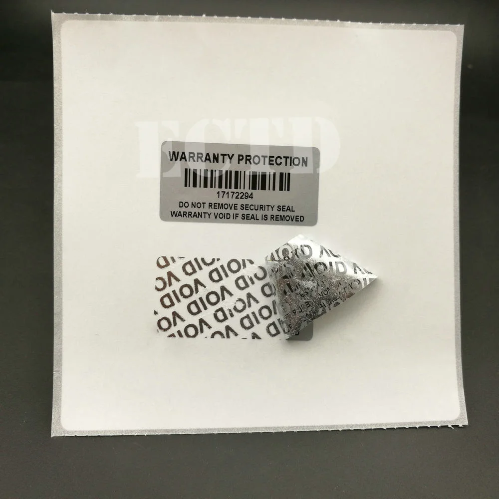 1000pcs Warranty Protection Sticker 1.57" x 0.79" ( 40mm x 20mm )Security Seal Tamper Proof Warranty Void Label Stickers
1000pcs Warranty Protection Sticker 1.57" x 0.79" ( 40mm x 20mm )Security Seal Tamper Proof Warranty Void Label Stickers
