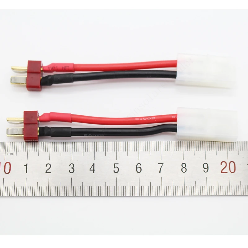 5 pcs/Lot Tamiya Female to Dean Plug Male 14 AWG Silicone Wire Connector Adapter 60MM for RC Model DZ0206
5 pcs/Lot Tamiya Female to Dean Plug Male 14 AWG Silicone Wire Connector Adapter 60MM for RC Model DZ0206