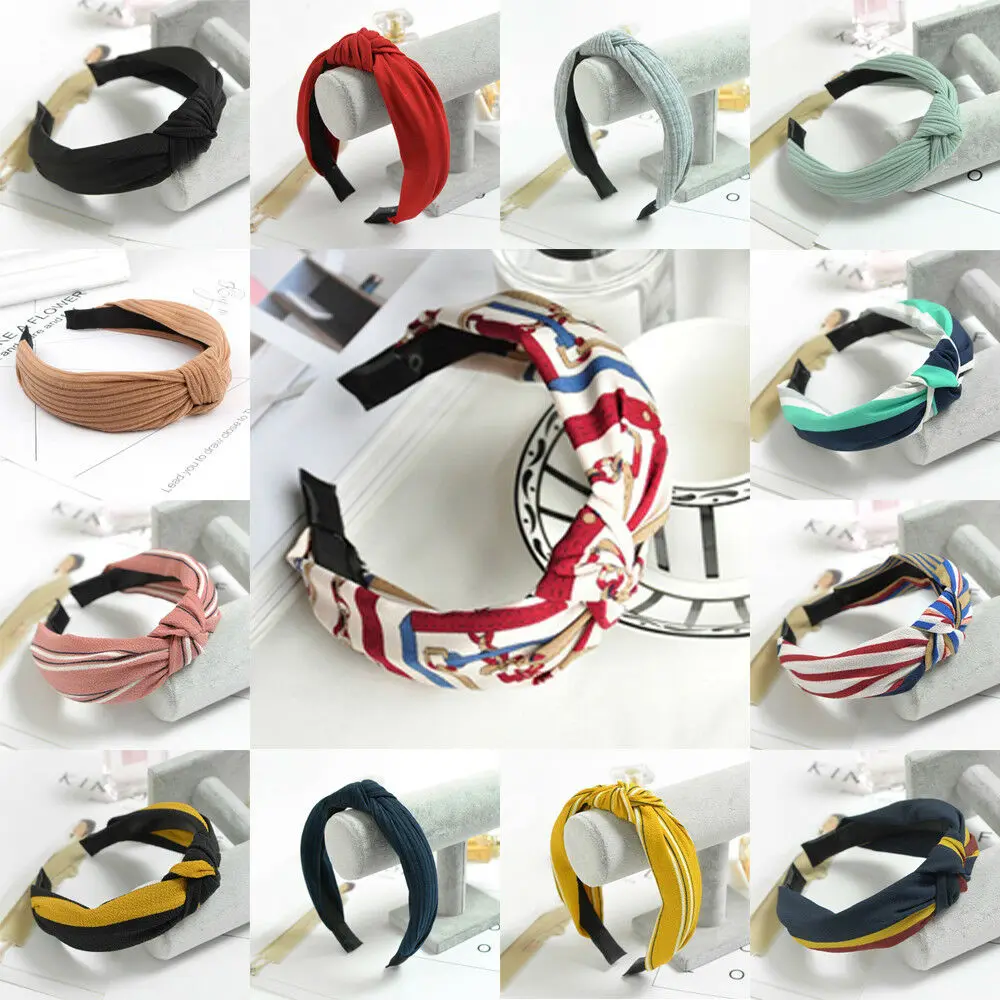 2019 Women Fashion Headband Twist Hairband Bow Knot Cross Tie Headwrap Hair Band Hoop Black Red Green Gray
2019 Women Fashion Headband Twist Hairband Bow Knot Cross Tie Headwrap Hair Band Hoop Black Red Green Gray