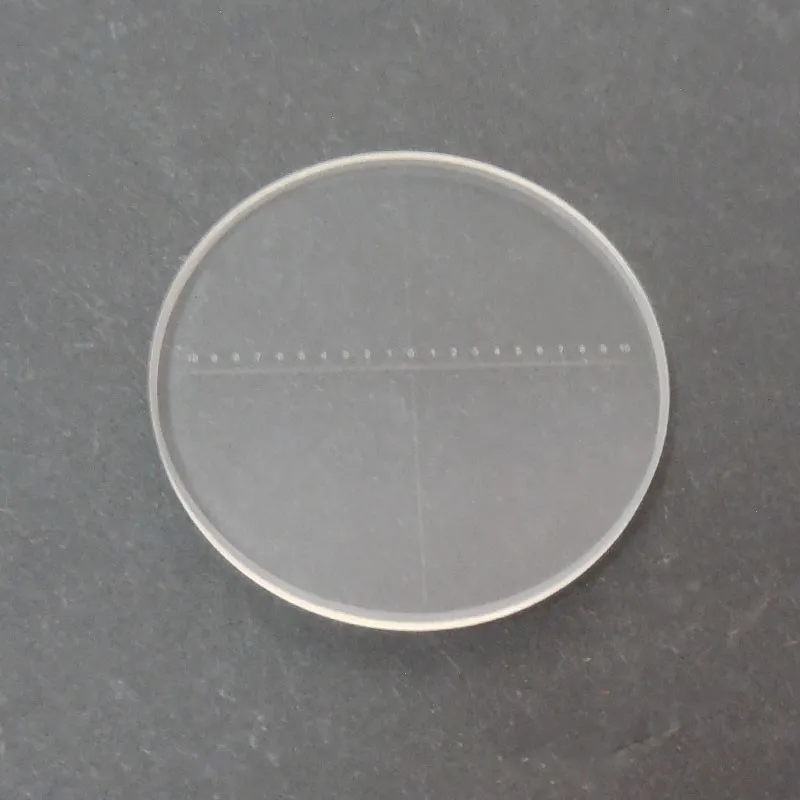 DIV=1MM Microscope Eyepiece Graticule/Micrometer Calibration Slide for Microscope Accessories
DIV=1MM Microscope Eyepiece Graticule/Micrometer Calibration Slide for Microscope Accessories