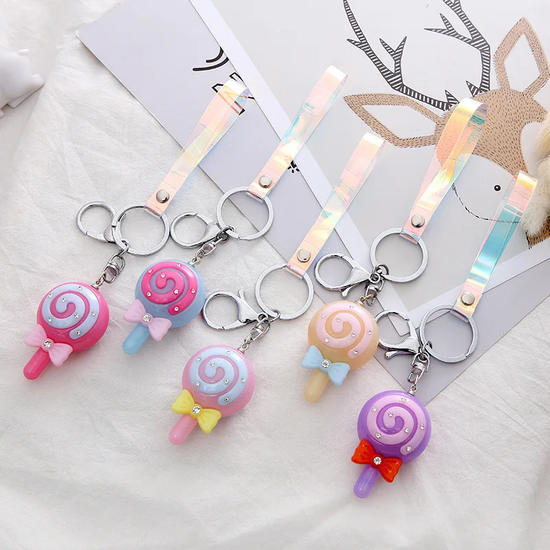 LED Acrylic Lollipop Mini Cute Kawaii Key Wallet Girls Keychain Car Key Holder Woman Men Bag Charm Accessories Key Ring Pendant
LED Acrylic Lollipop Mini Cute Kawaii Key Wallet Girls Keychain Car Key Holder Woman Men Bag Charm Accessories Key Ring Pendant
