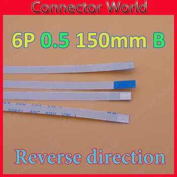 200pcs/lot FFC FPC flat flexible cable 0.5mm pitch 6 pin 6PIN Reverse Length 150mm 15cm Width 3.5mm Ribbon Flex Cable
200pcs/lot FFC FPC flat flexible cable 0.5mm pitch 6 pin 6PIN Reverse Length 150mm 15cm Width 3.5mm Ribbon Flex Cable