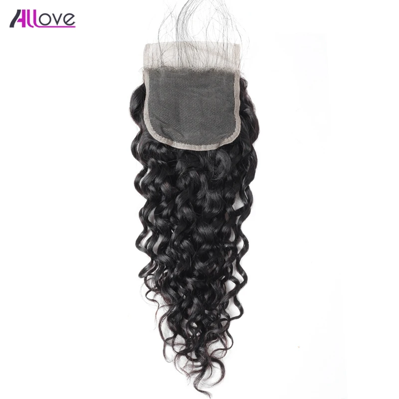 Allove Hair Indian Hair Water Wave Lace Closure 4*4 Remy Hair Bundles Free Part Swiss Lace Closure 8-20 Inch Free Shipping 1Pc
Allove Hair Indian Hair Water Wave Lace Closure 4*4 Remy Hair Bundles Free Part Swiss Lace Closure 8-20 Inch Free Shipping 1Pc