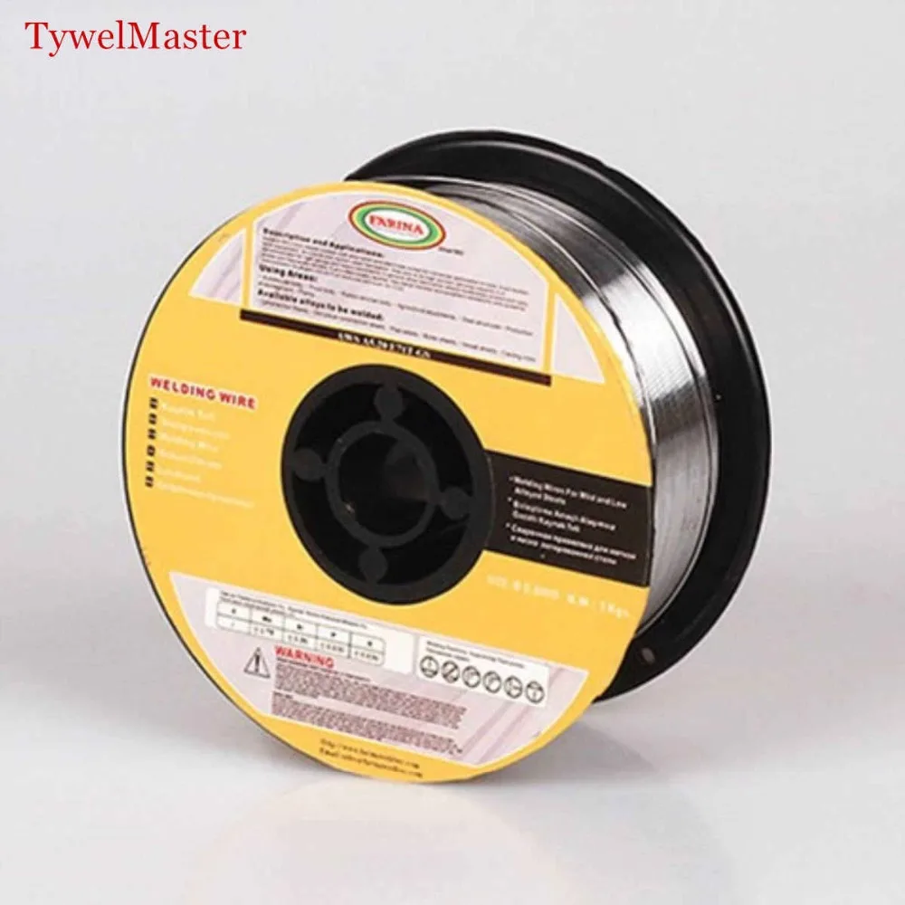 Gasless Welding E71T-GS Flux Mig Welding Wire 0.8mm 0.03" 0.9mm 0.035" 1kg 2.2lb AWS A5.20 ISO 17632 Wire Flux Cord Welding Wire
Gasless Welding E71T-GS Flux Mig Welding Wire 0.8mm 0.03" 0.9mm 0.035" 1kg 2.2lb AWS A5.20 ISO 17632 Wire Flux Cord Welding Wire