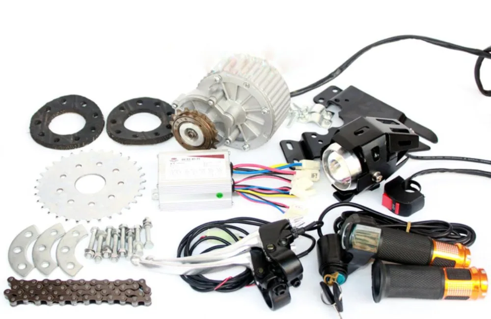 Newest 450W E-bike Motor Kit Electric Multiple Speed Bicycle Conversion Kit Electric Engine Kit For Multi-speed Bicycle
