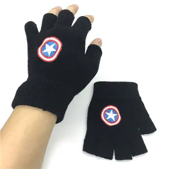 Trend Unisex Gloves Fingerless Anime Captain America Shield Star Knitted Glove Winter Warm Wrist Mittens Halloween Cosplay Gift
Trend Unisex Gloves Fingerless Anime Captain America Shield Star Knitted Glove Winter Warm Wrist Mittens Halloween Cosplay Gift