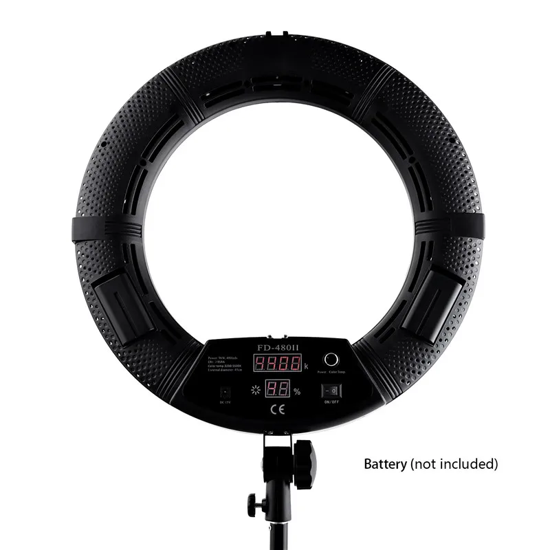 Yidoblo FD-480II Bi-color Photo Studio Ring Light LED Video Single Lamp 45cm No tripod Photographic Lighting 96W 5500K LED Light
Yidoblo FD-480II Bi-color Photo Studio Ring Light LED Video Single Lamp 45cm No tripod Photographic Lighting 96W 5500K LED Light