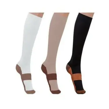 2019 Hot Copper Infused Compression Socks 20-30mmHg Graduated Men's Women's Patchwork Long Socks S-XXL
2019 Hot Copper Infused Compression Socks 20-30mmHg Graduated Men's Women's Patchwork Long Socks S-XXL