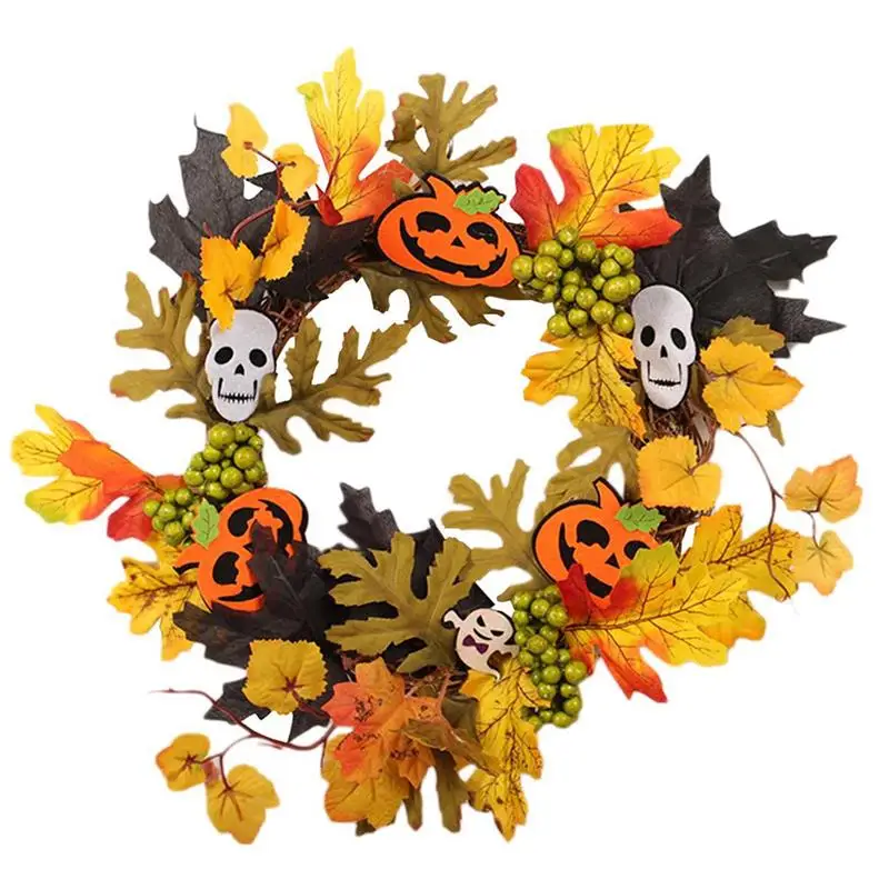 2019 Party Halloween Decor DIY Artificial Wreath Thanksgiving Day Simulation Berry Maple Leaf Pumpkin Door Wall Ornament Garland
2019 Party Halloween Decor DIY Artificial Wreath Thanksgiving Day Simulation Berry Maple Leaf Pumpkin Door Wall Ornament Garland