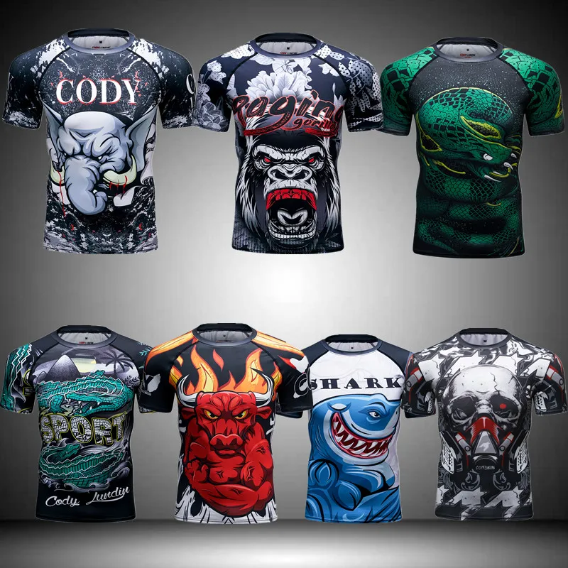 MMA Green Agkistrodon Gorilla Fighting Jujitsu Clothes Basketball Running Training Fitness Clothes Stretch breathable T-shirt
MMA Green Agkistrodon Gorilla Fighting Jujitsu Clothes Basketball Running Training Fitness Clothes Stretch breathable T-shirt