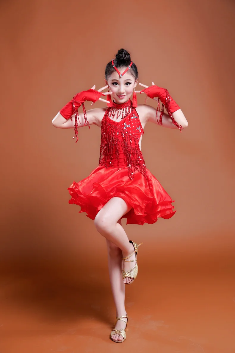 DB24027 latin dance dress-19