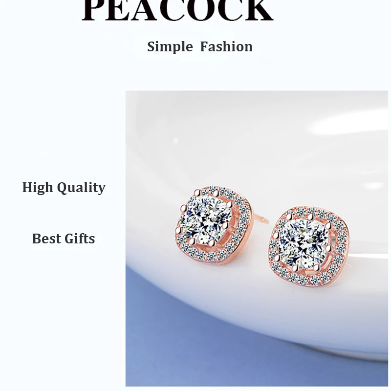 cubic zirconia wedding earrings jewelry (2)