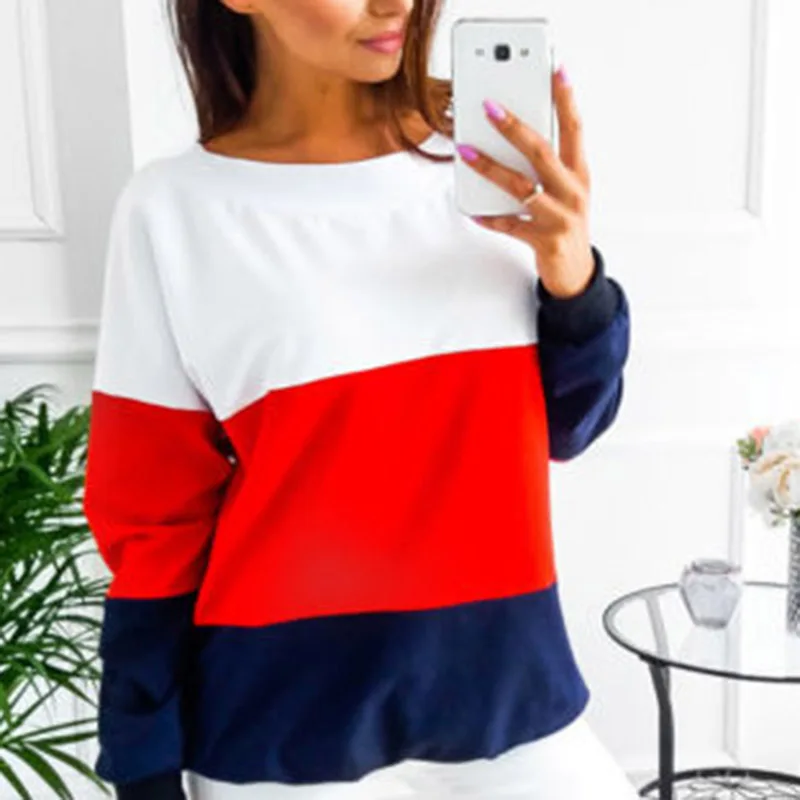 Women Long Sleeve Sweatshirt Ladies Casual Loose Lace Up Sexy Back Pullover Tops SSA-19ING
Women Long Sleeve Sweatshirt Ladies Casual Loose Lace Up Sexy Back Pullover Tops SSA-19ING