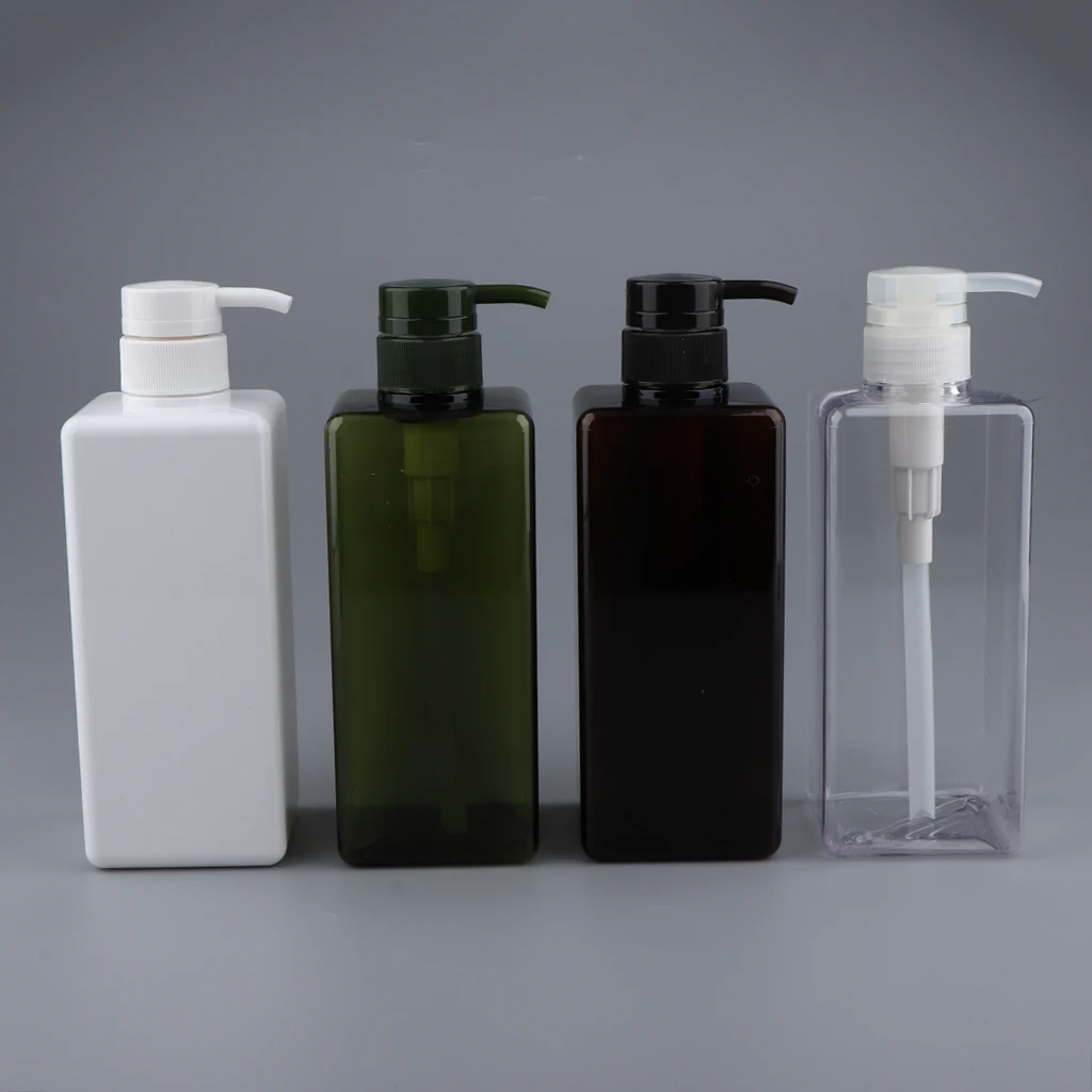 Square 650ml Empty Pump Bottle Plastic Bottle with Pump Large Capacity Container for Shampoo Lotions Liquid Body Soap Creams
Square 650ml Empty Pump Bottle Plastic Bottle with Pump Large Capacity Container for Shampoo Lotions Liquid Body Soap Creams