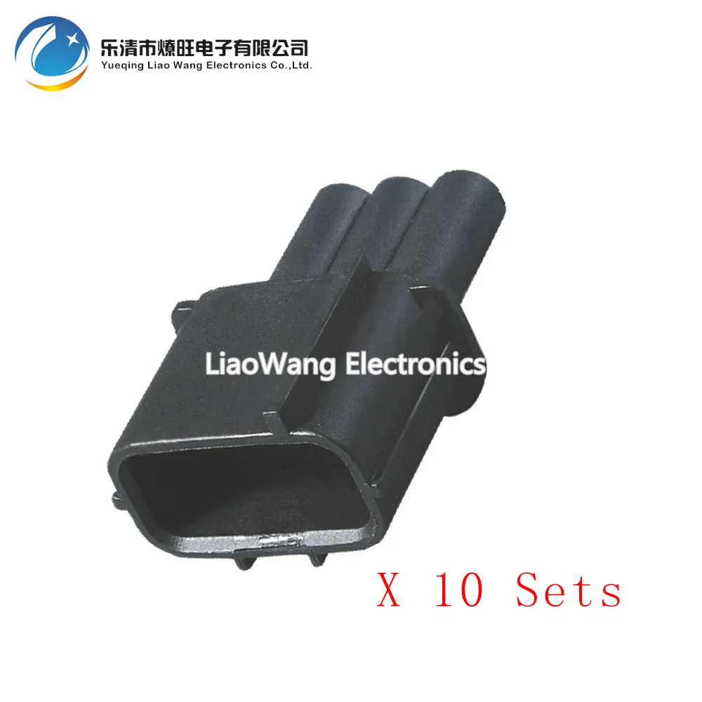 10 Sets 3 pin car waterproof connector male plastic shell with terminal DJ7037-2-11 3P connector
10 Sets 3 pin car waterproof connector male plastic shell with terminal DJ7037-2-11 3P connector