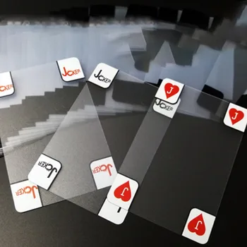 Plastic Playing Card Transparent Creative playing cards Waterproof PVC Poker cards sets Family fun Game magic tricks tool New
Plastic Playing Card Transparent Creative playing cards Waterproof PVC Poker cards sets Family fun Game magic tricks tool New