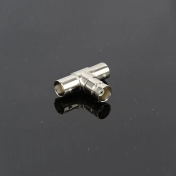 50pcs BNC Three-way Head Connector BNC Adapter for Monitoring Equipment Connection Female 1 Into 2 Video T-shaped 3 Way BNC Jack
50pcs BNC Three-way Head Connector BNC Adapter for Monitoring Equipment Connection Female 1 Into 2 Video T-shaped 3 Way BNC Jack
