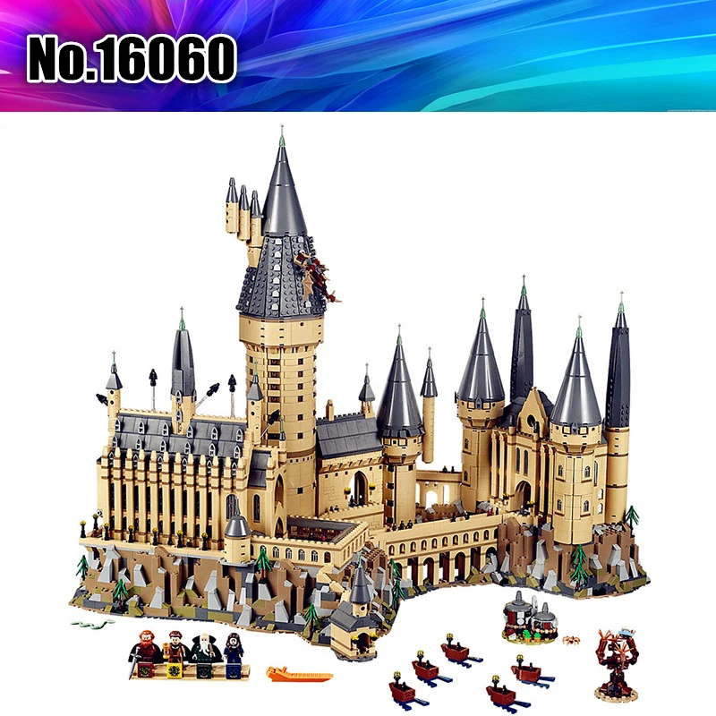 Lepin 16060 Harri Movie Potter Series Hogwartsly Castle School Building Blocks 6742Pcs Compatible Legoingly 71043 Toys For Kids 
Lepin 16060 Harri Movie Potter Series Hogwartsly Castle School Building Blocks 6742Pcs Compatible Legoingly 71043 Toys For Kids
