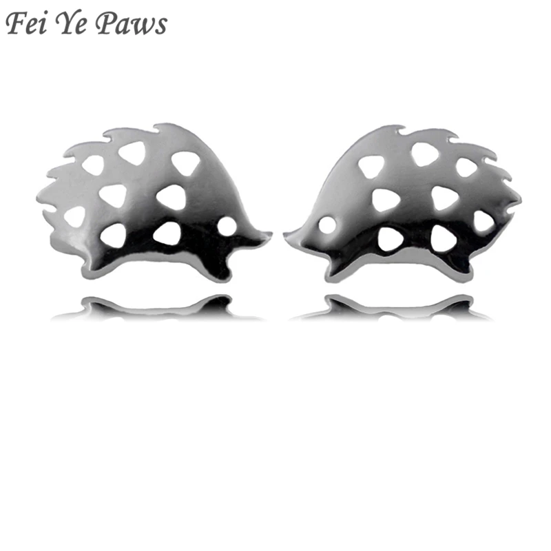 Fei Ye Paws Silver Plated Playful Hedgehog Stud Earrings Punk Pendientes Statement Animal Earrings For Women Gift Box Packed
Fei Ye Paws Silver Plated Playful Hedgehog Stud Earrings Punk Pendientes Statement Animal Earrings For Women Gift Box Packed