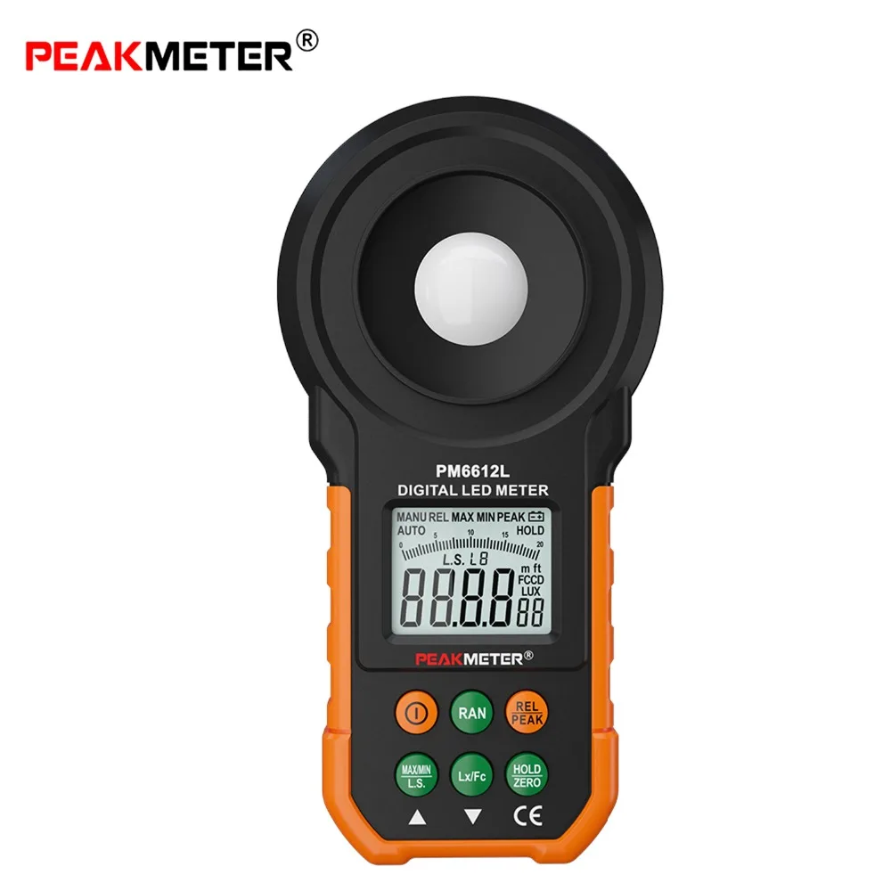 Digital luxmeter Lux/FC meter photography Luminometer Photometer handheld Spectrometers Optical Instruments 200,000Lux
Digital luxmeter Lux/FC meter photography Luminometer Photometer handheld Spectrometers Optical Instruments 200,000Lux