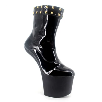 Womens Boots Winter 2016 Sexy Platform Hoof Heels Mid-Calf Boots Heelless Dance Shoes Platform Boots Custom Color Block
Womens Boots Winter 2016 Sexy Platform Hoof Heels Mid-Calf Boots Heelless Dance Shoes Platform Boots Custom Color Block