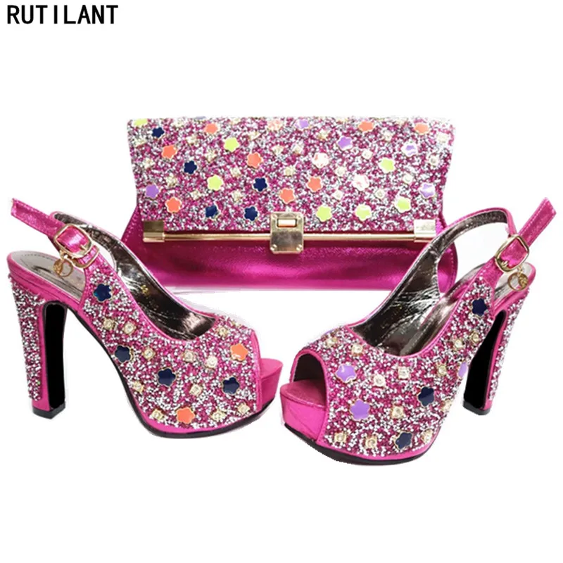 African Shoes and Bags Matching Set Decorated with Rhinestone Italian Ladies Shoes with Bag Set Party Shoes and Bag In New 2018
African Shoes and Bags Matching Set Decorated with Rhinestone Italian Ladies Shoes with Bag Set Party Shoes and Bag In New 2018