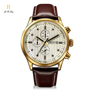 Watch Stainless Steel Dial 6 Pin Mineralized Glass Surface Cover Chronograph Calendar Waterproof Leather Strap Quartz Watch Men
Watch Stainless Steel Dial 6 Pin Mineralized Glass Surface Cover Chronograph Calendar Waterproof Leather Strap Quartz Watch Men