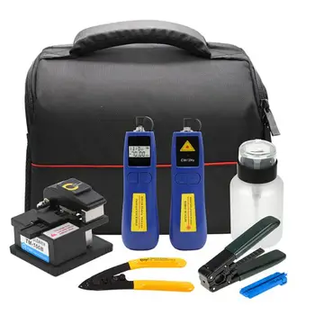 8pcs Fiber Optic FTTH Tool Kit Fiber With Fiber Cleaver Optical Power Meter Visual Finder Locator Wire stripper
8pcs Fiber Optic FTTH Tool Kit Fiber With Fiber Cleaver Optical Power Meter Visual Finder Locator Wire stripper