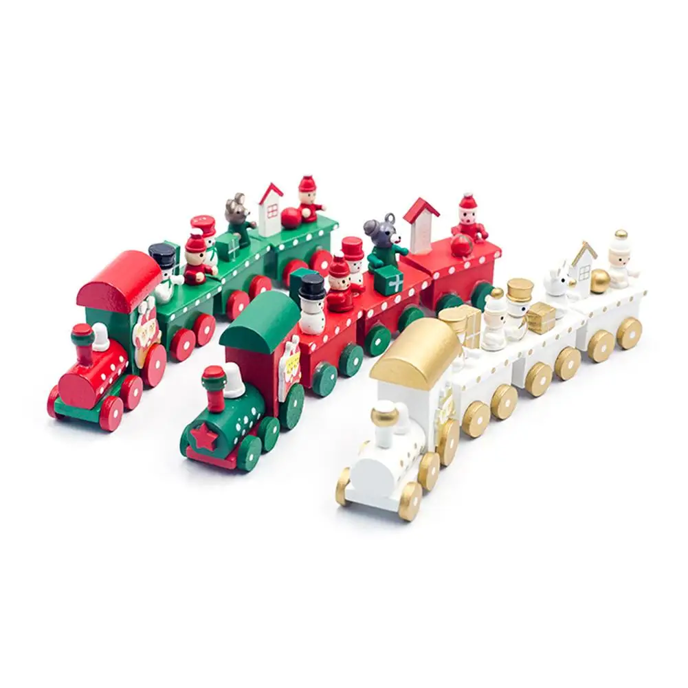 New Christmas Wooden Train Snowflake Painted Decoration Ornament for Home Garden New Year Santa/bear Xmas Children's Toys Gifts
New Christmas Wooden Train Snowflake Painted Decoration Ornament for Home Garden New Year Santa/bear Xmas Children's Toys Gifts