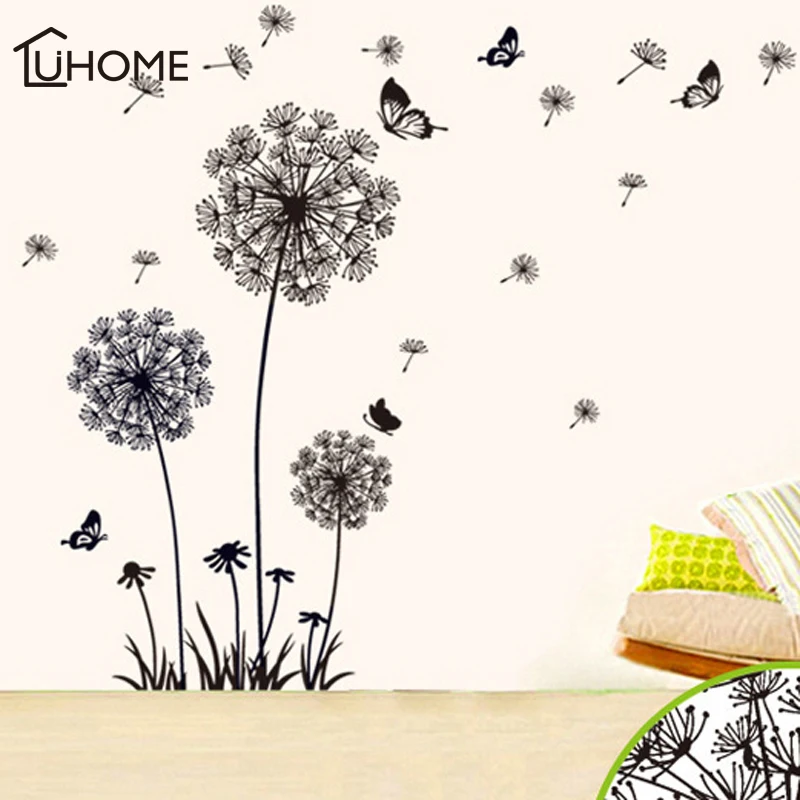 Black Dandelion Wall Sticker Butterflies on The Wall Living Room Bedroom Window Decoration Mural Art Decals Home Decor Stickers
Black Dandelion Wall Sticker Butterflies on The Wall Living Room Bedroom Window Decoration Mural Art Decals Home Decor Stickers