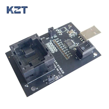 EMMC100 socket adapter smart digital device GPS device flash memory chips data recovery burn-in test hardware repair programming
EMMC100 socket adapter smart digital device GPS device flash memory chips data recovery burn-in test hardware repair programming