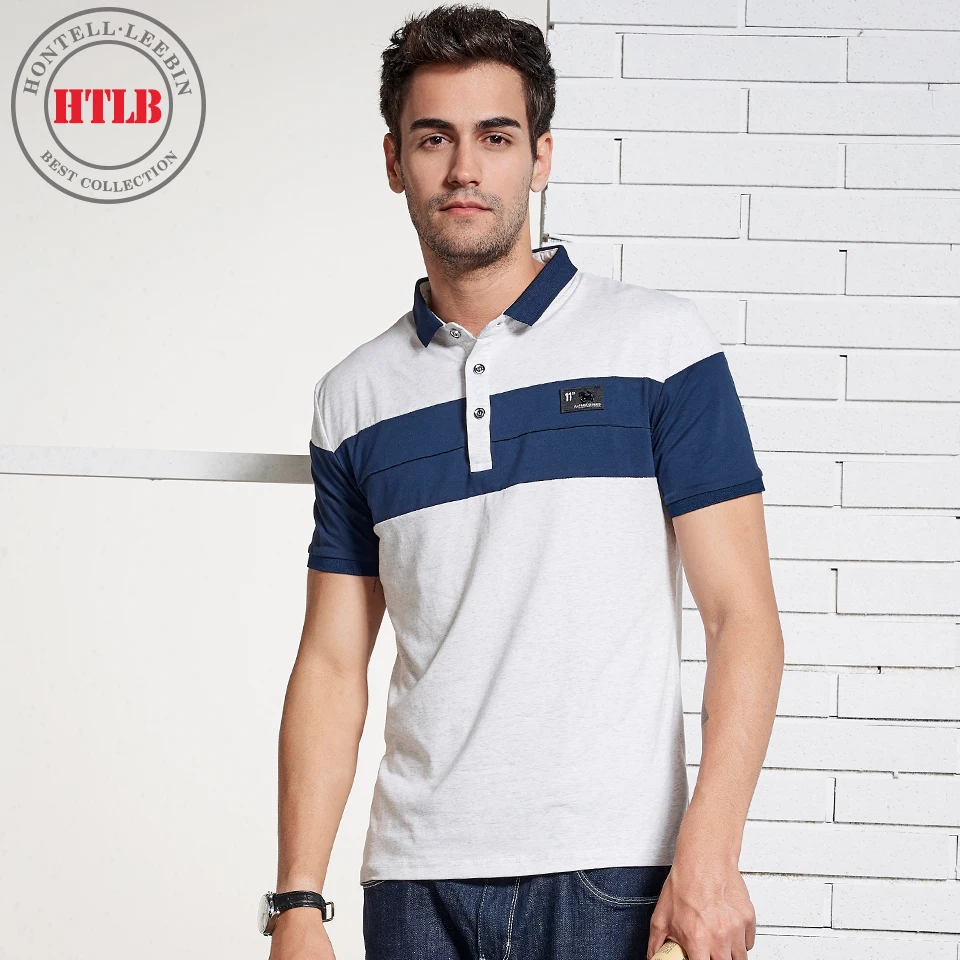 HTLB Men Polo Shirt Brand Men Contrast Color Polo Shirts Camisa Masculina Men's Casual Cotton Short Sleeve Polos Hombre Jerseys
HTLB Men Polo Shirt Brand Men Contrast Color Polo Shirts Camisa Masculina Men's Casual Cotton Short Sleeve Polos Hombre Jerseys