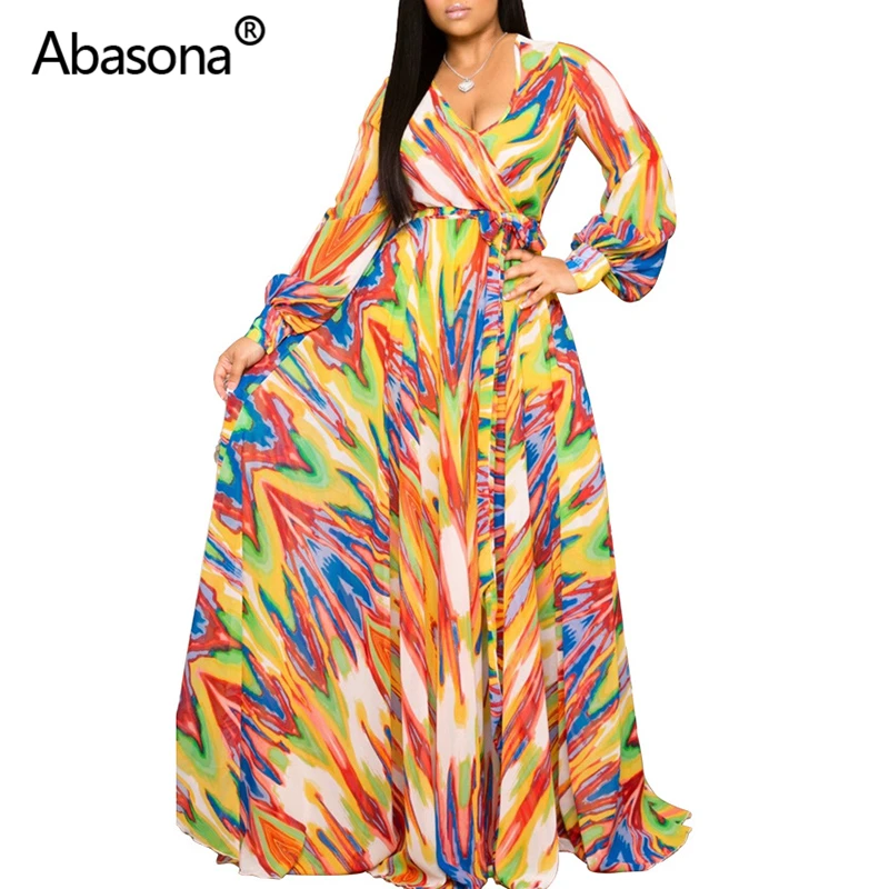 Abasona Gradient Tie Dye Print Chiffon Long Dress Women Summer Beach Dress Long Sleeve Wraped Breast Vintage Sexy Party Dresses
Abasona Gradient Tie Dye Print Chiffon Long Dress Women Summer Beach Dress Long Sleeve Wraped Breast Vintage Sexy Party Dresses