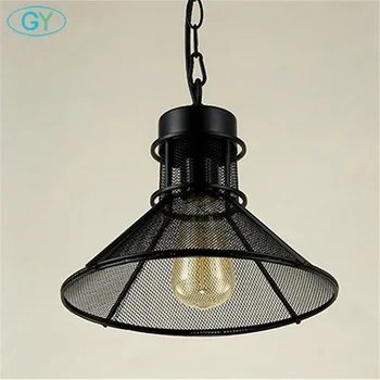 AC100-240V Vintage Nordic black mesh pendant lights grid lamparas de techo colgante American Bar cafe pendant hanging lamp
AC100-240V Vintage Nordic black mesh pendant lights grid lamparas de techo colgante American Bar cafe pendant hanging lamp