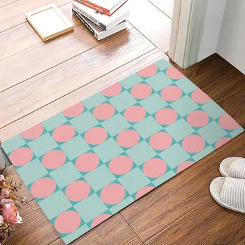 Modern Blue And Pink Circle And Square Geometric Door Mats Kitchen Floor Bath Entrance Rug Mat Absorbent Indoor Bathroom
Modern Blue And Pink Circle And Square Geometric Door Mats Kitchen Floor Bath Entrance Rug Mat Absorbent Indoor Bathroom