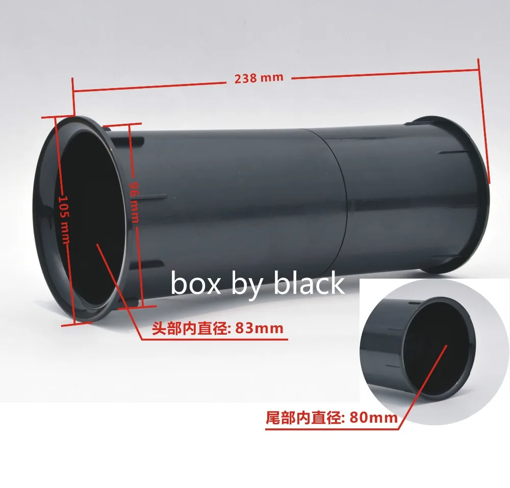 2pcs Amplifier Speaker Port Tube Speaker Vent For Phase-inverted Subwoofer box 96x238mm ABS
2pcs Amplifier Speaker Port Tube Speaker Vent For Phase-inverted Subwoofer box 96x238mm ABS