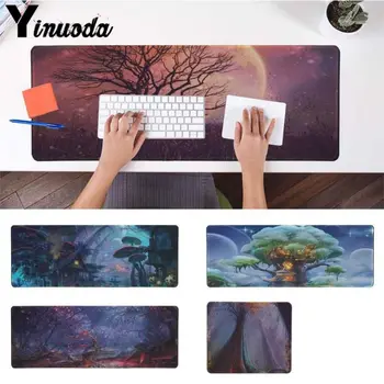 Yinuoda 2018 New Fantasy forest tree gamer play mats Mousepad Size for 180*220 200*250 250*290 300*900 and 400*900*2mm
Yinuoda 2018 New Fantasy forest tree gamer play mats Mousepad Size for 180*220 200*250 250*290 300*900 and 400*900*2mm