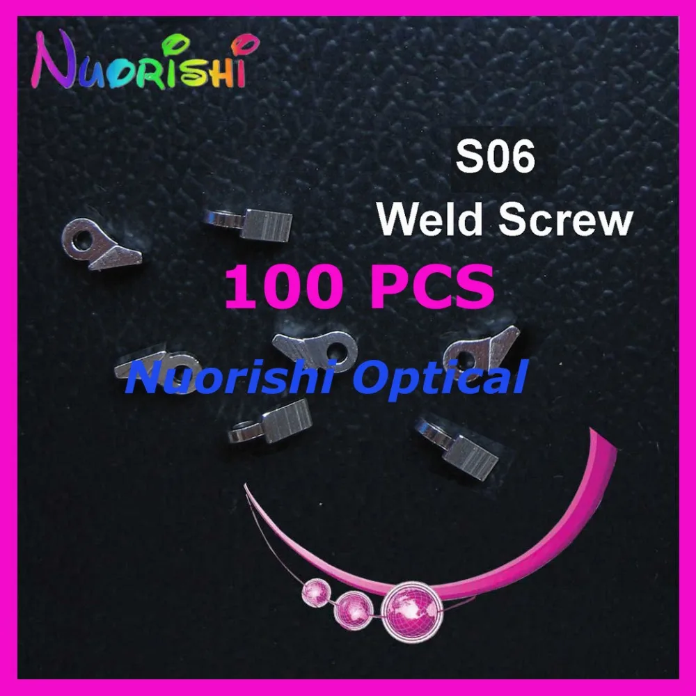 S06 100pcs Glasses Eyewear Eyeglass Spectacle Welding Copper Weld Screws Hinge Free Shipping
S06 100pcs Glasses Eyewear Eyeglass Spectacle Welding Copper Weld Screws Hinge Free Shipping