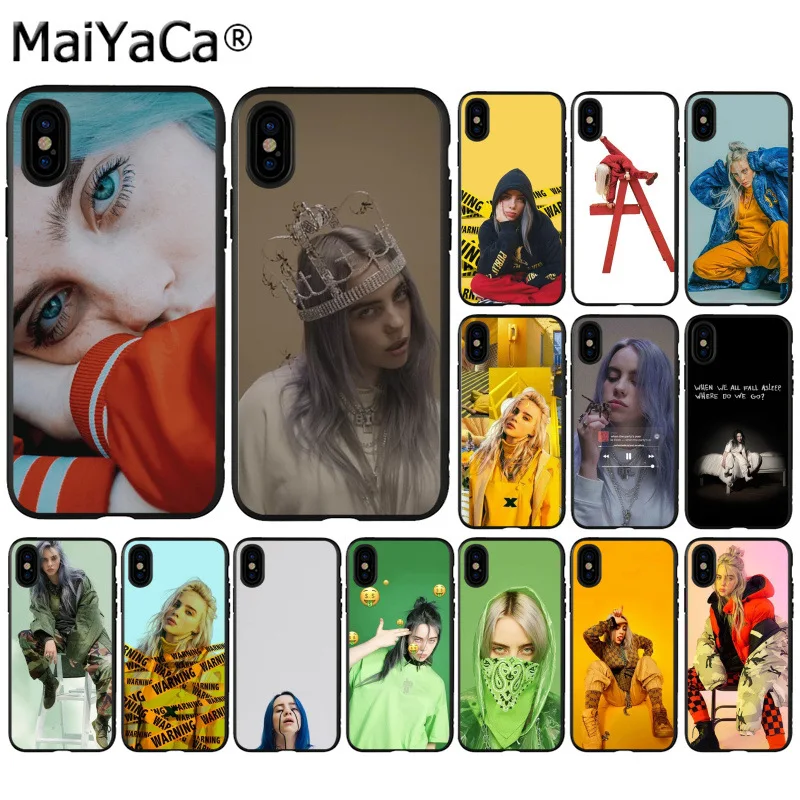 Maiyaca Billie Eilish Hot Music Singer Star Black TPU Phone Case for Apple iphone 11 pro 8 7 66S Plus X XS MAX 5S SE XR
Maiyaca Billie Eilish Hot Music Singer Star Black TPU Phone Case for Apple iphone 11 pro 8 7 66S Plus X XS MAX 5S SE XR