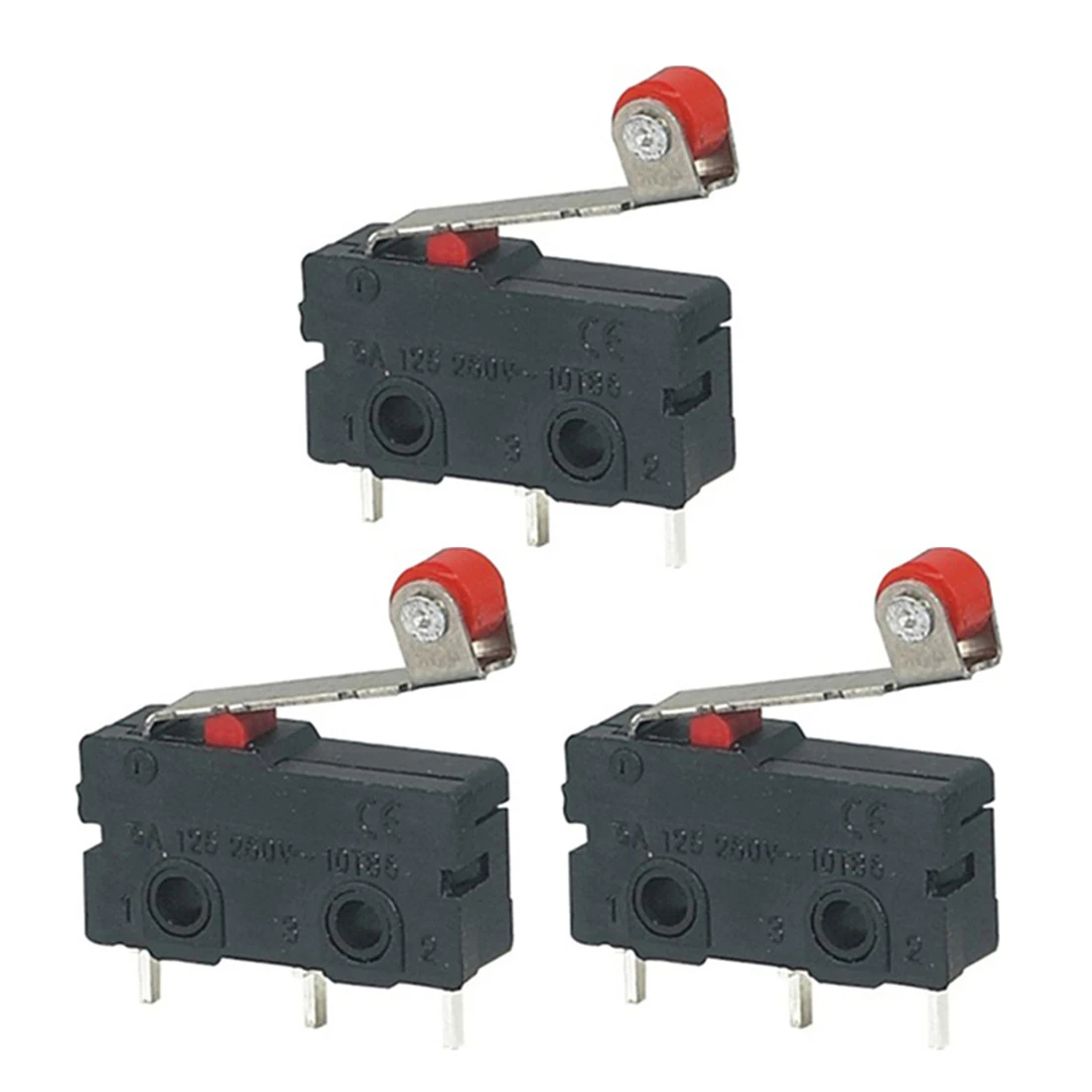 Roller Lever Arm PCB Terminals Micro Limit Normal Close/Open Switch KW12-3 Switches 5A 10pcs/set
Roller Lever Arm PCB Terminals Micro Limit Normal Close/Open Switch KW12-3 Switches 5A 10pcs/set