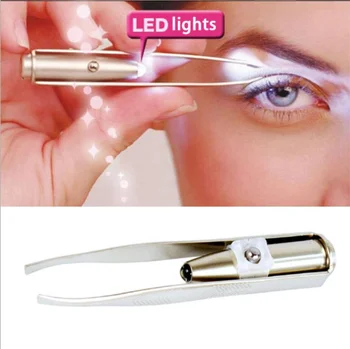 LED Light Stainless Steel Tweezers Anti-static Nail Face eyelashes Tweezer Eyelash Eyebrow Remover Makeup tools / by DHL 500pcs
LED Light Stainless Steel Tweezers Anti-static Nail Face eyelashes Tweezer Eyelash Eyebrow Remover Makeup tools / by DHL 500pcs