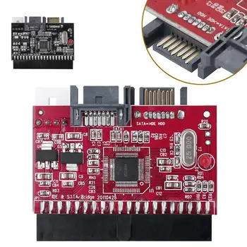 2 in 1 Mutual , 2.5" 40pin IDE to SATA / SATA to IDE Converter for DVD CD HDD , Bidirectional Transfer PC Computer Adapter
2 in 1 Mutual , 2.5" 40pin IDE to SATA / SATA to IDE Converter for DVD CD HDD , Bidirectional Transfer PC Computer Adapter