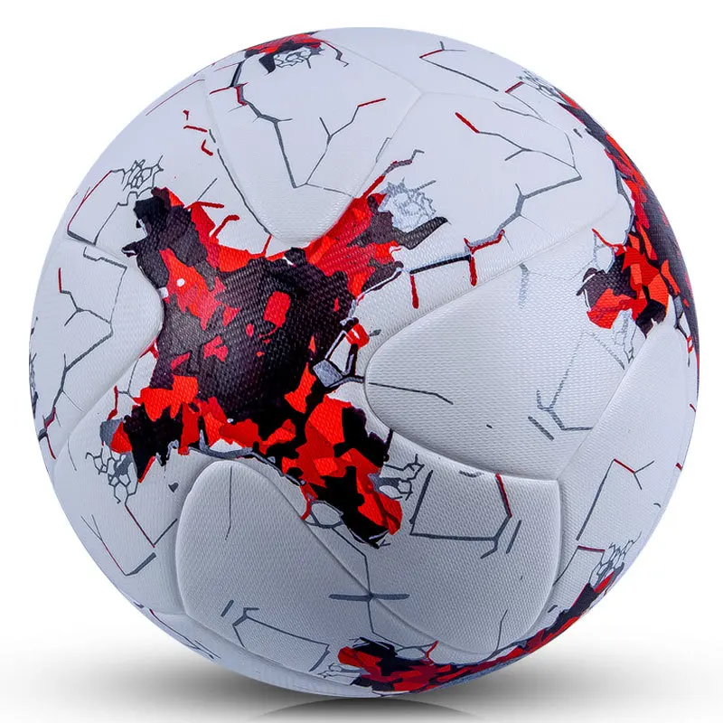 2019 A++ 18 19 League Soccer Ball Red Madrid 19 Final Balls PU high grade seamless paste skin football ball Size 5
2019 A++ 18 19 League Soccer Ball Red Madrid 19 Final Balls PU high grade seamless paste skin football ball Size 5