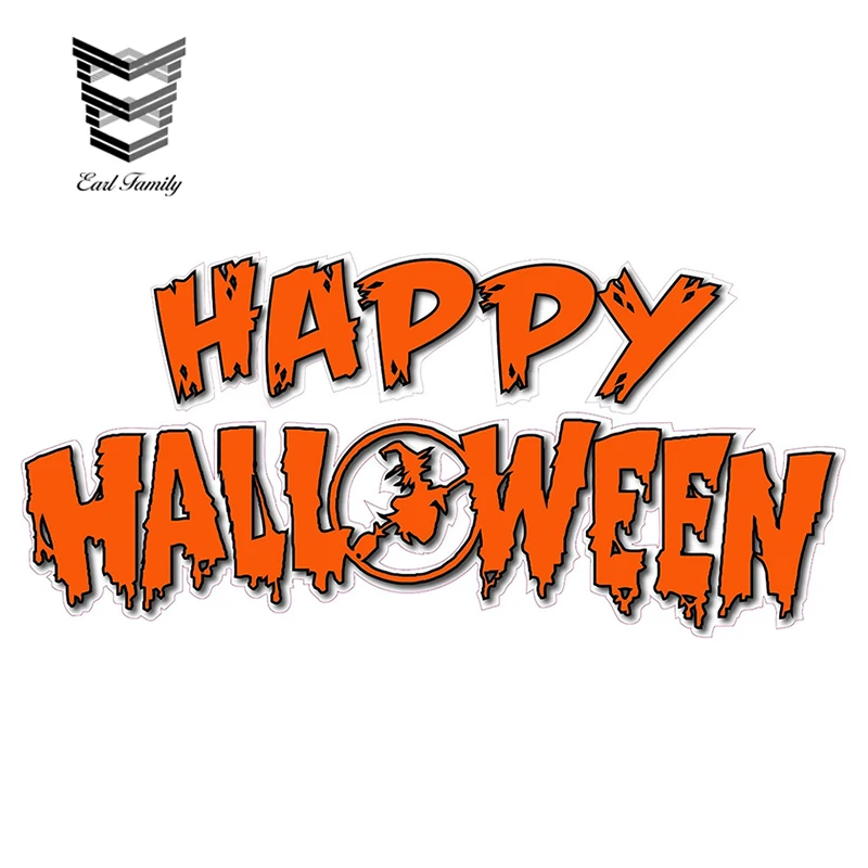 EARLFAMILY 13cm x 6.1cm Happy Halloween Funny Car Stickers Decals Car Styling Sticker Motorcycle Car Decal Wall Decor
EARLFAMILY 13cm x 6.1cm Happy Halloween Funny Car Stickers Decals Car Styling Sticker Motorcycle Car Decal Wall Decor